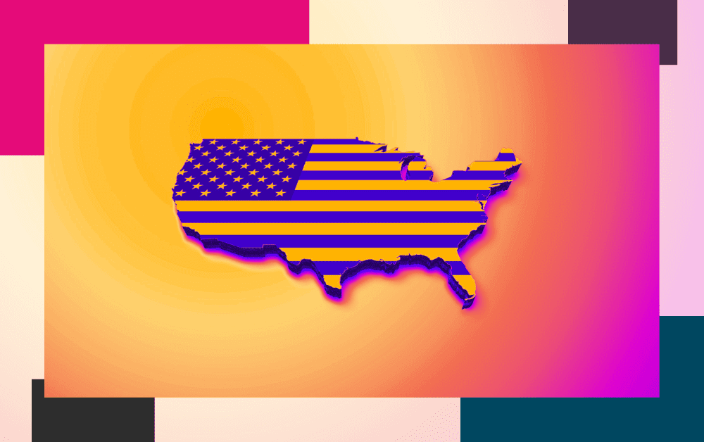 Stylised map of the United States to represent key updates and submission deadlines for Legal 500 USA 2026, including new practice areas, value bands and best practice tips.