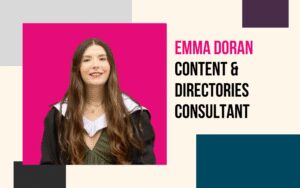 Photo of Emma Doran, content and legal directory consultant at ELE, for blog article.